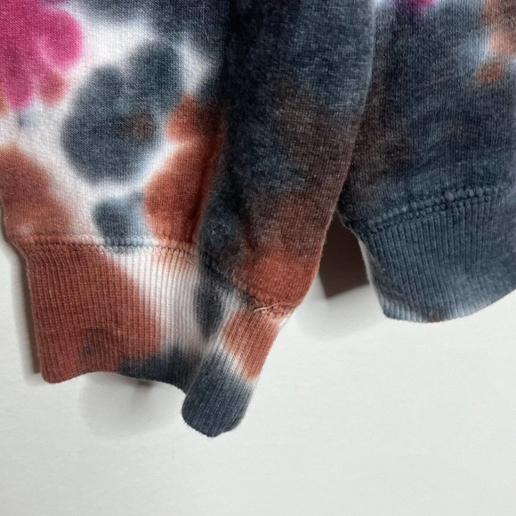 State of Mine Be a Nice Human Tie Dye Sweatshirt Women’s Size S Graphic - Picture 5 of 8